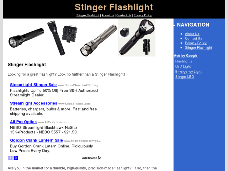 www.stingerflashlight.org