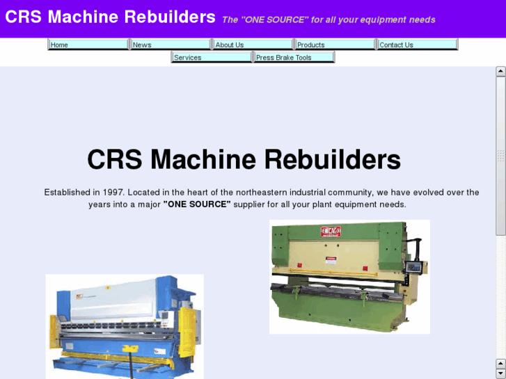 www.crsmachinerebuilders.com