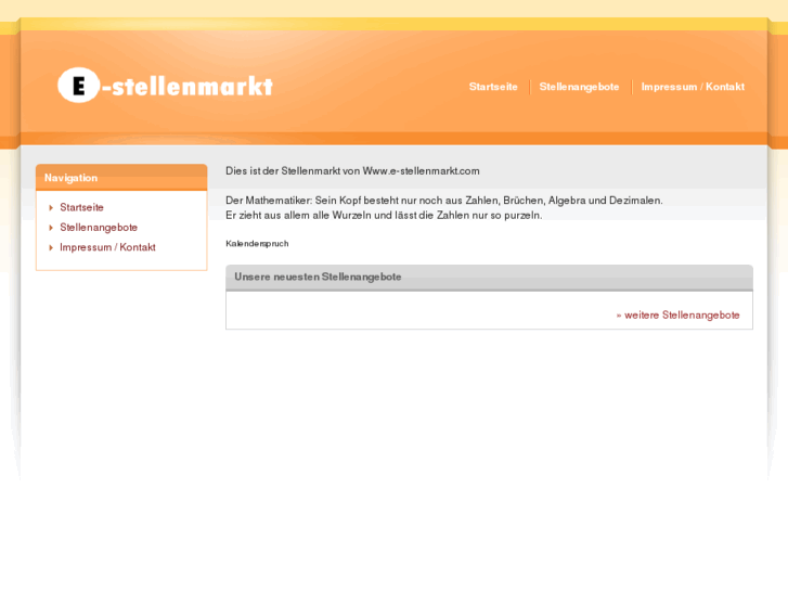 www.e-stellenmarkt.com