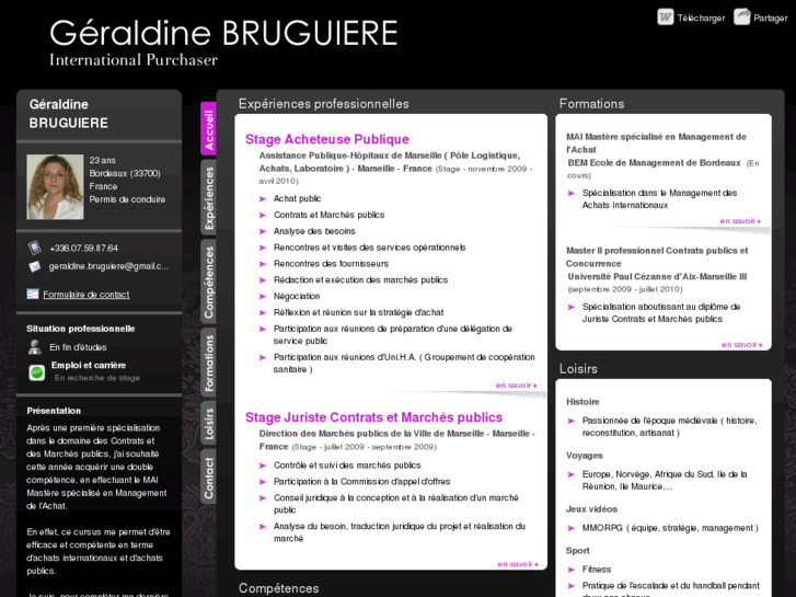 www.geraldine-bruguiere.com