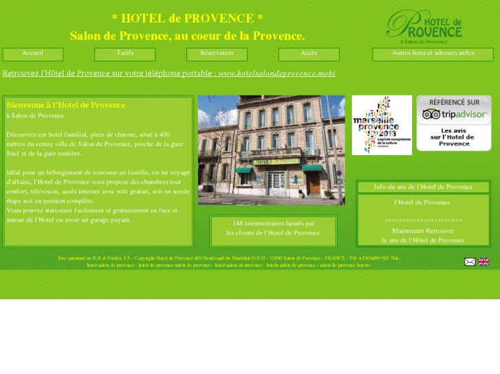 www.hotel-provence-salon.com