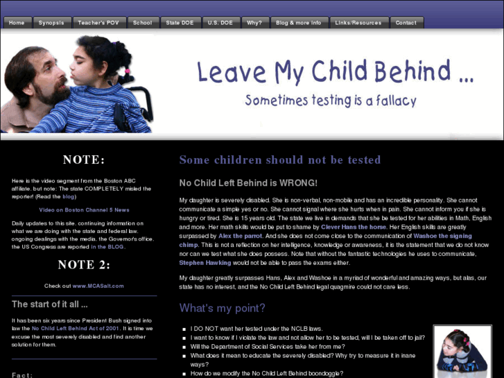 www.leavemychildbehind.com