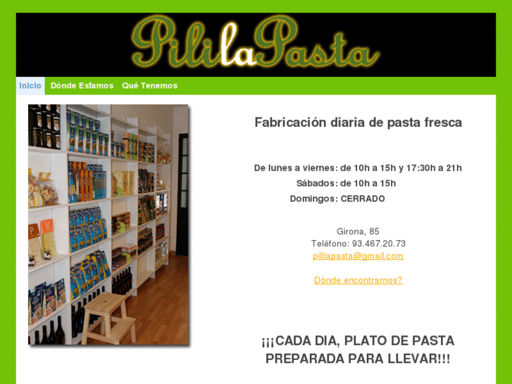 www.pililapasta.com