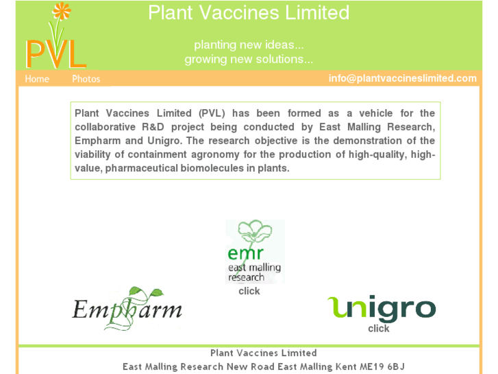 www.plantvaccineslimited.com