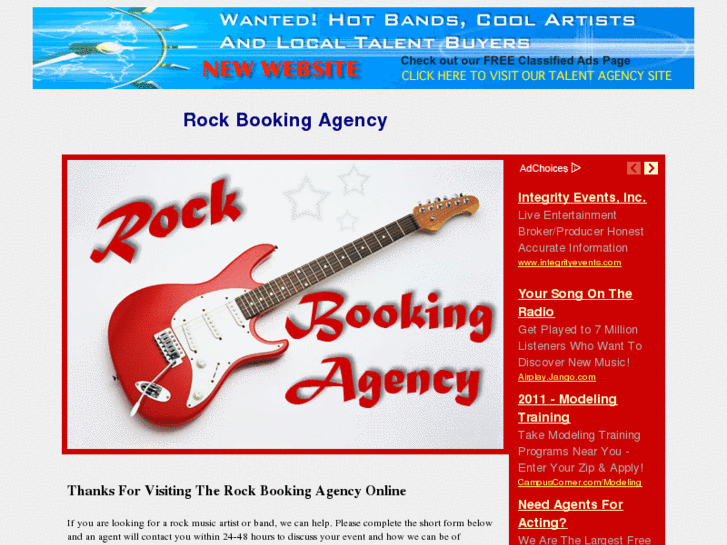 www.rockbookingagency.com