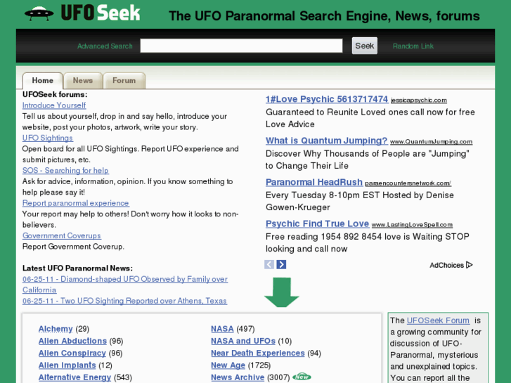 www.ufoseek.com