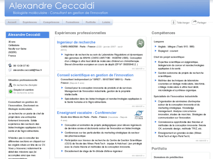 www.alexandre-ceccaldi.com