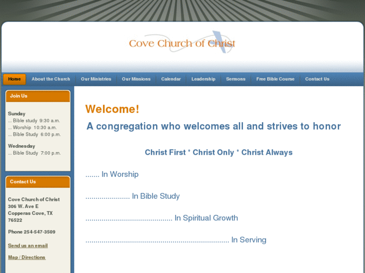 www.covechurchofchrist.org