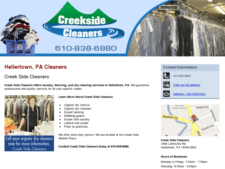 www.creeksidecleaners.net