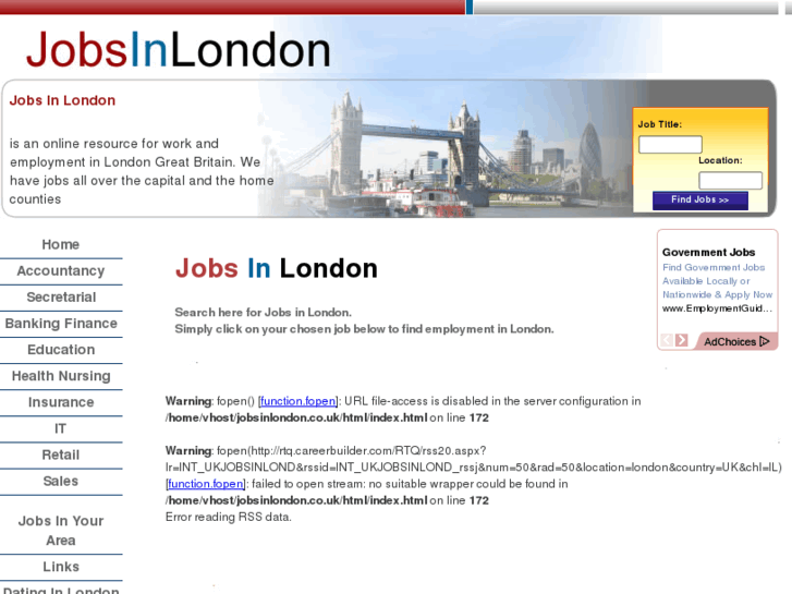 www.jobsinlondon.co.uk