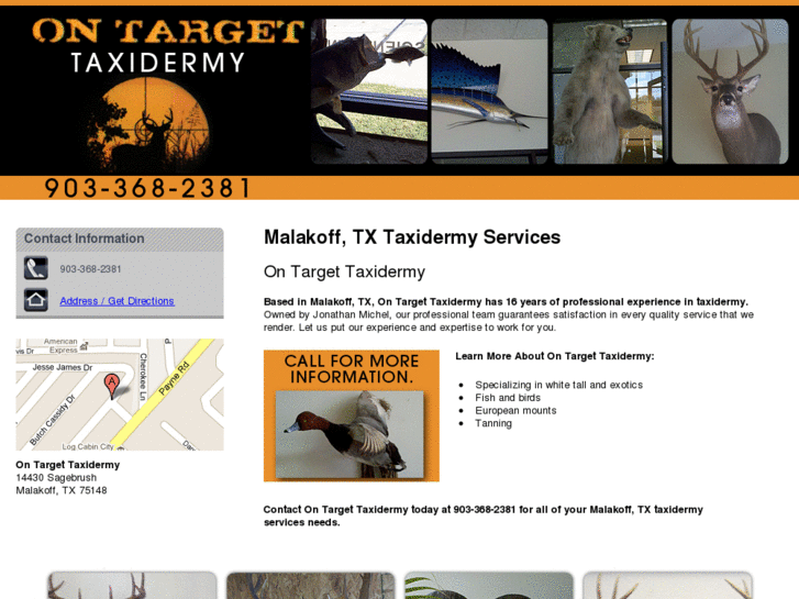 www.ontargettaxidermy.com