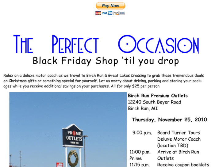 www.perfectoccasionandtravel.com