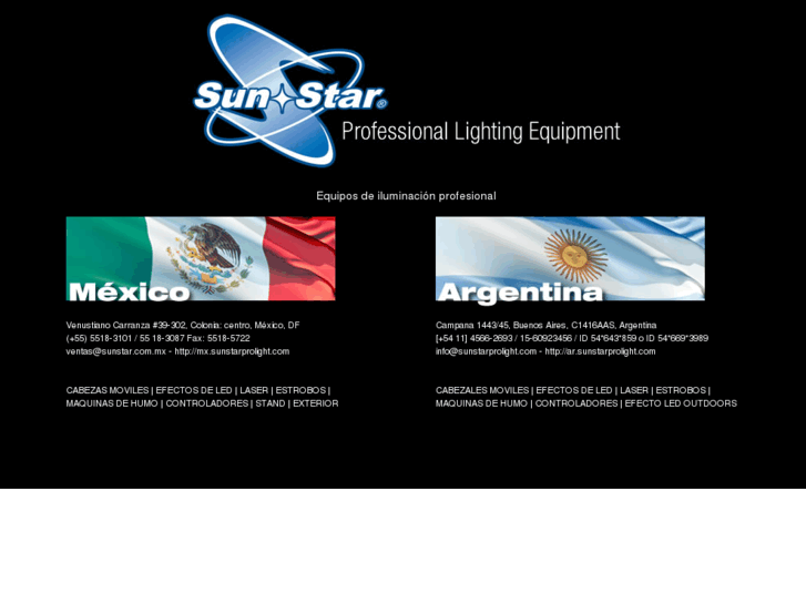 www.sunstarprolight.com