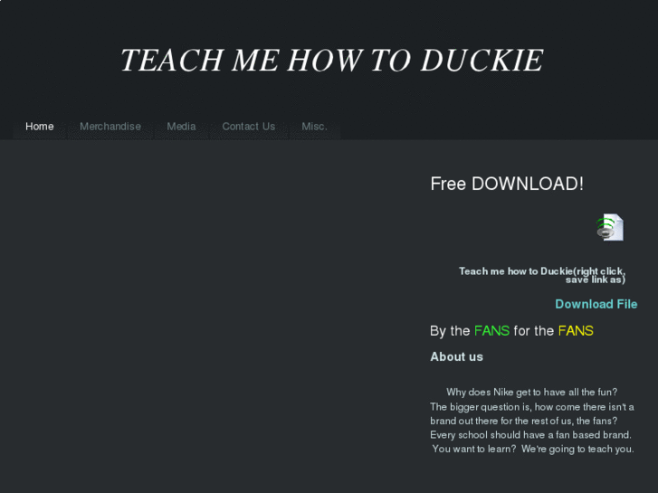 www.teachmehowtoduckie.com