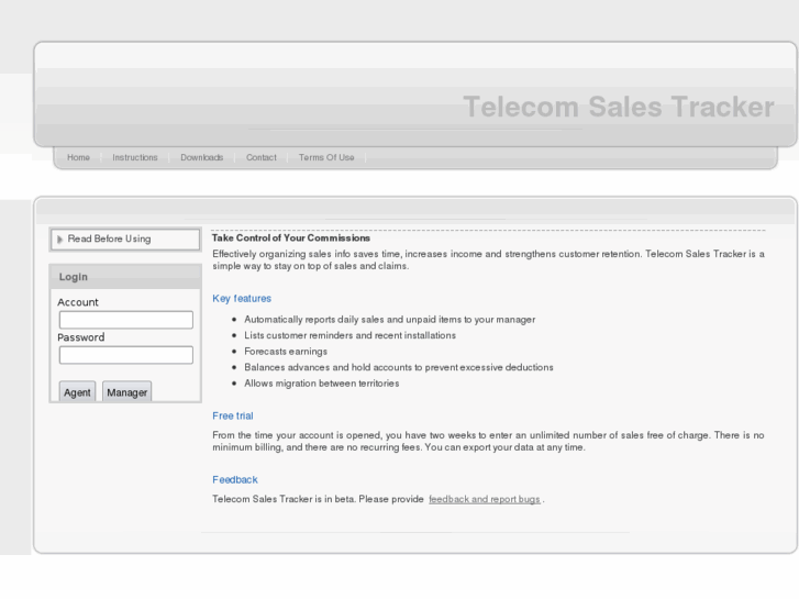 www.telecomsalestracker.com