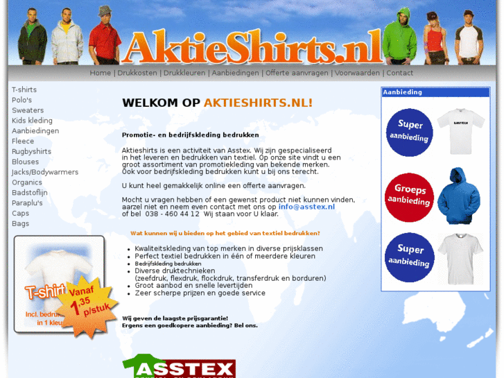 www.aktieshirts.nl