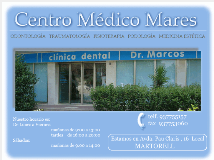 www.centromedicomares.com