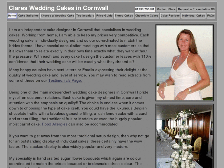 www.clarescakes.co.uk