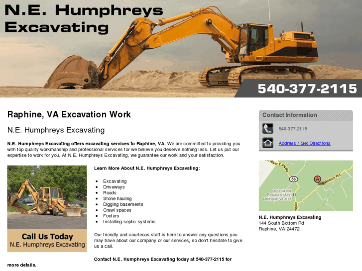 www.excavatingcontractorvirginia.com