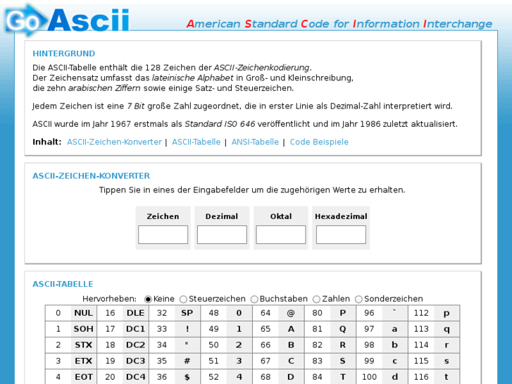 www.goascii.de