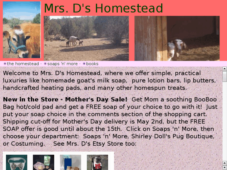 www.mrsdshomestead.com