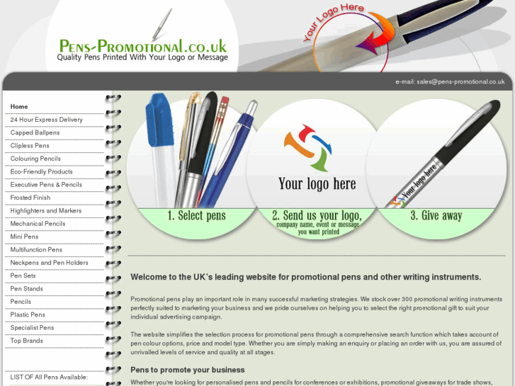 www.pens-promotional.co.uk