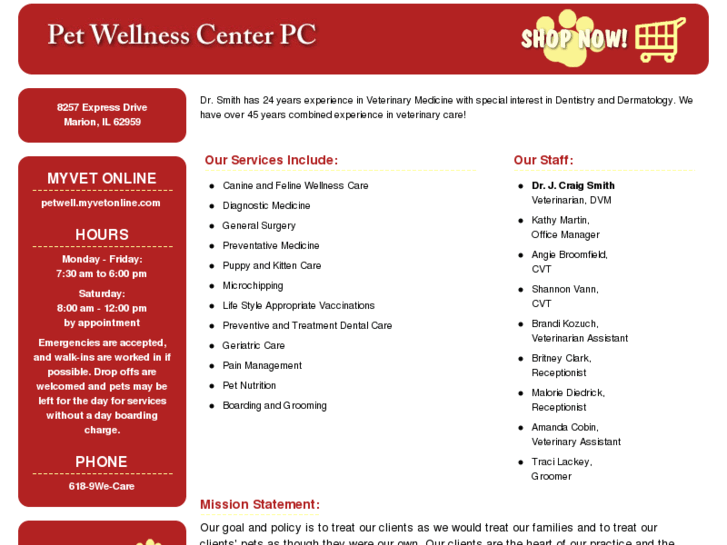 www.petwellnesscenterpc.com