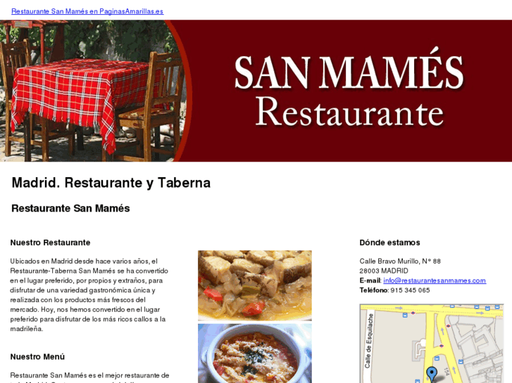 www.restaurantesanmames.com