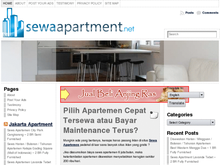 www.sewaapartment.net