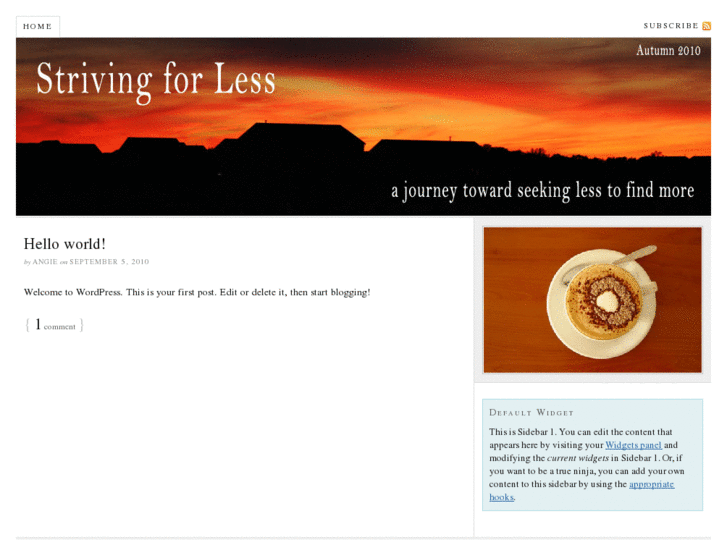 www.strivingforless.com