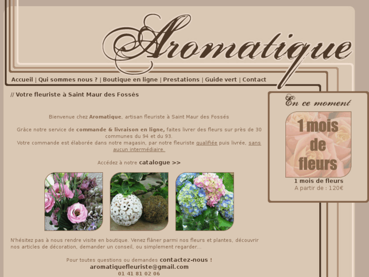 www.aromatique-fleuriste.com