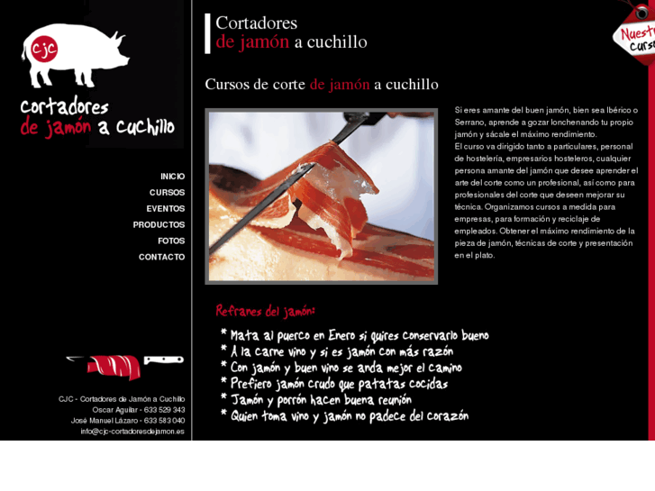 www.cjc-cortadoresdejamon.es