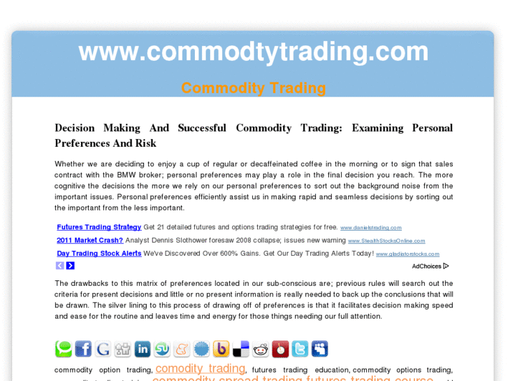 www.commodtytrading.com