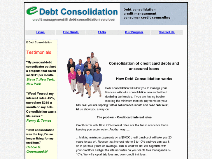 www.e-debt-consolidation.com