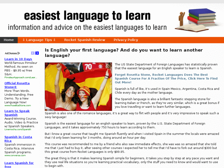 www.easiestlanguagetolearn.com