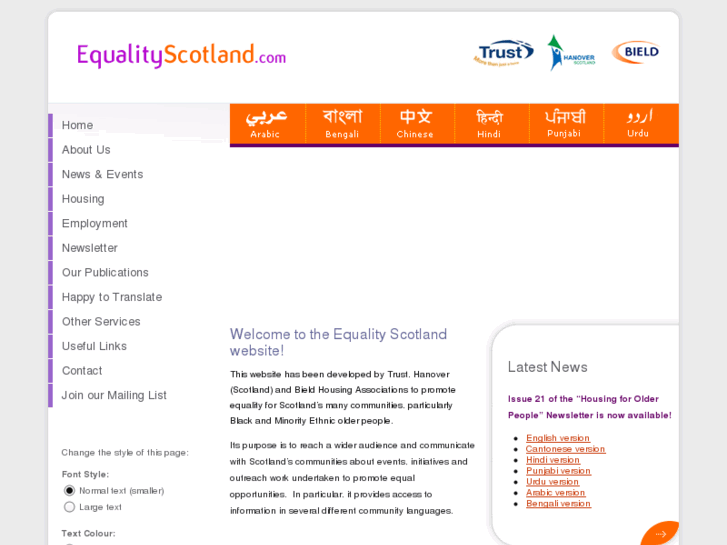 www.equalityforscotland.com