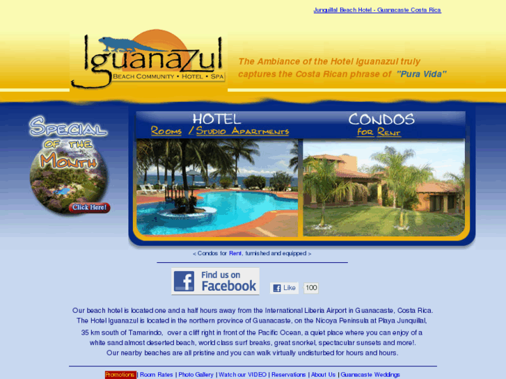 www.hoteliguanaazul.com