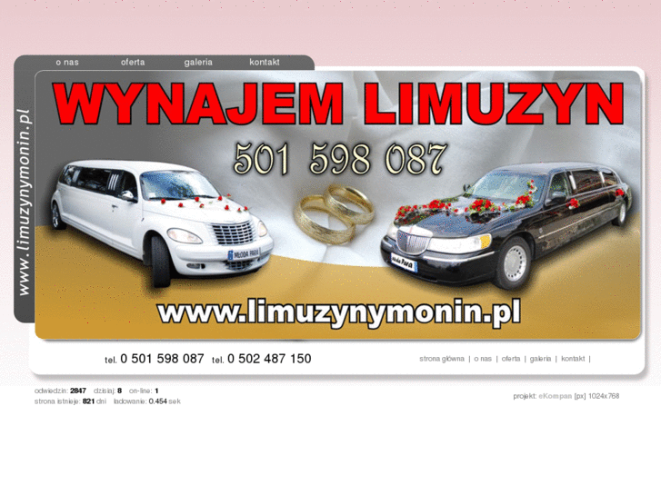 www.limuzynymonin.pl