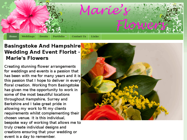 www.mariesflowers.com