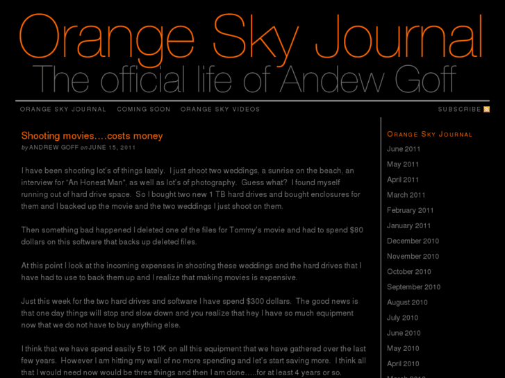 www.orangeskyjournal.com