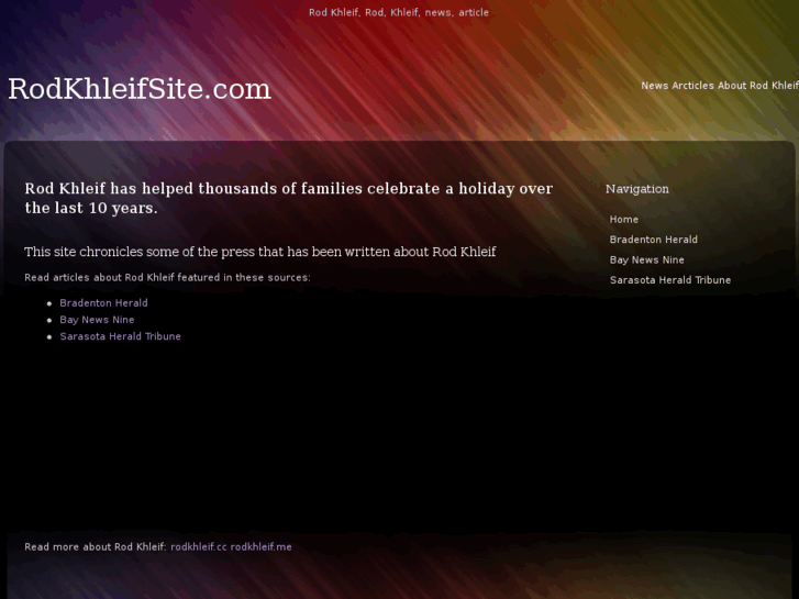 www.rodkhleifsite.com