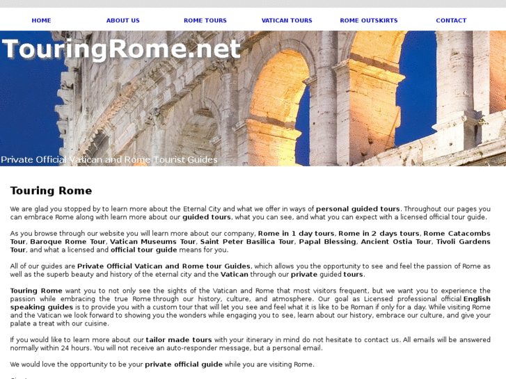 www.touringrome.net