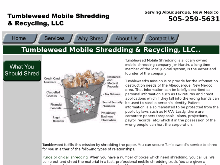 www.tumbleweedmobileshredding.com