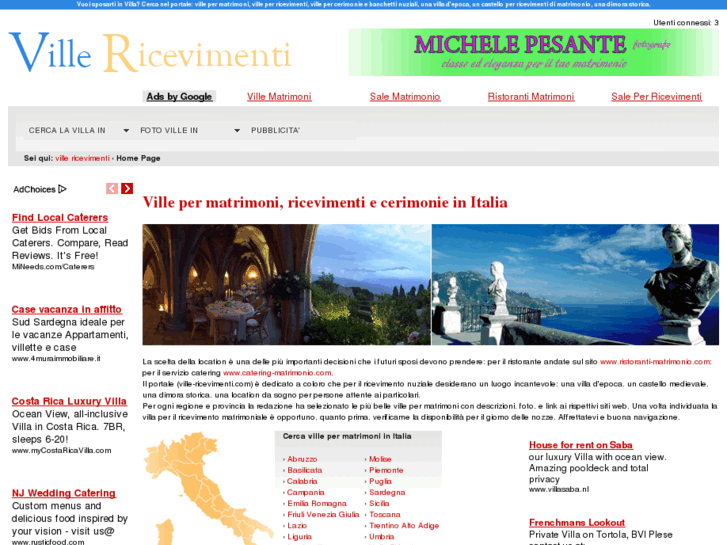 www.ville-ricevimenti.com