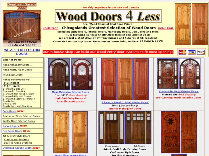 www.wooddoors4less.com