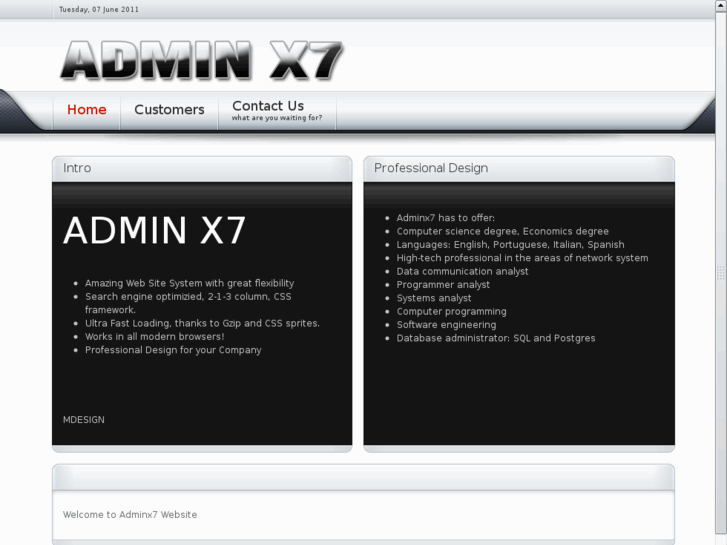 www.adminx7.com