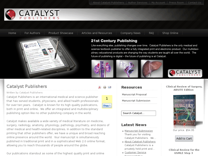 www.catalystpublishers.com