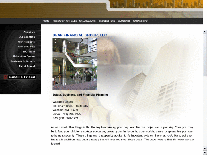 www.deanfinancialgroupllc.com