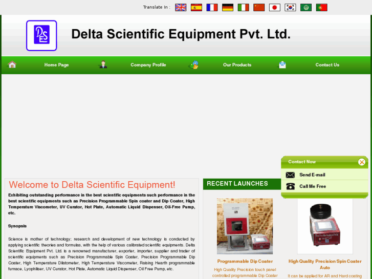 www.deltascientificequipment.com