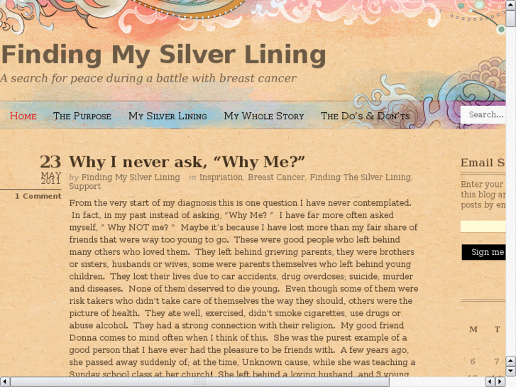 www.findingmysilverlining.com
